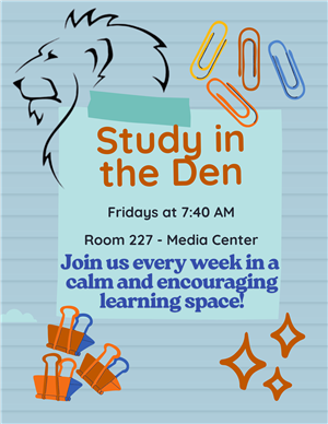 Study in the Den